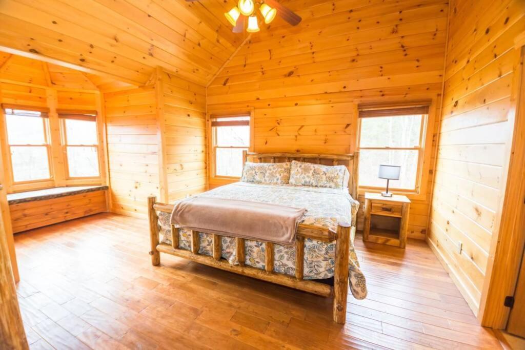 Christmas Lodge-Secluded Near Downtown ブルーリッジ山脈 エクステリア 写真